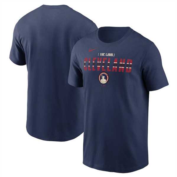 Men's Cleveland Guardians Navy 2024 City Connect Graphic T-Shirt,We sell and wholesale Men's Cleveland Guardians Navy 2024 City Connect Graphic T-Shirt on line form chian!